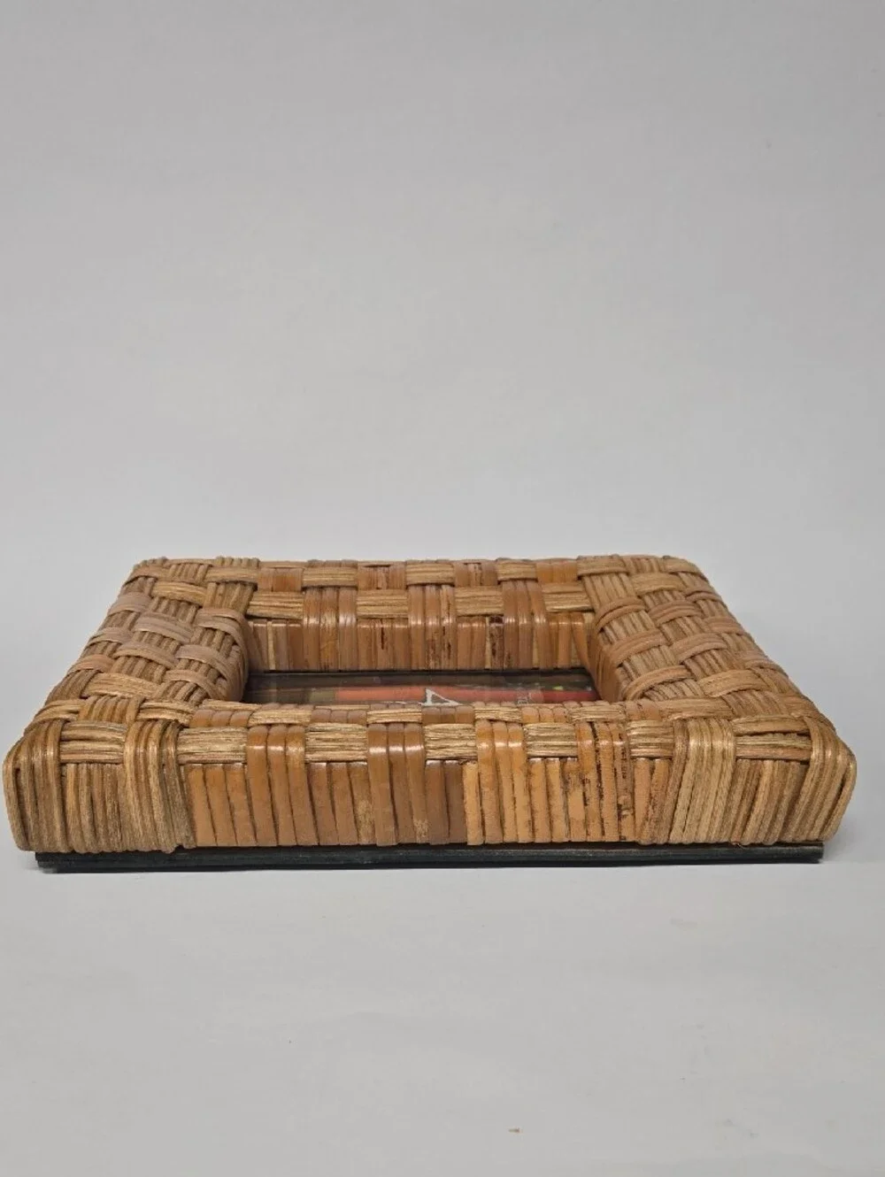 Tropicl Home Woven Rattan 4x6 Photo Frame 8